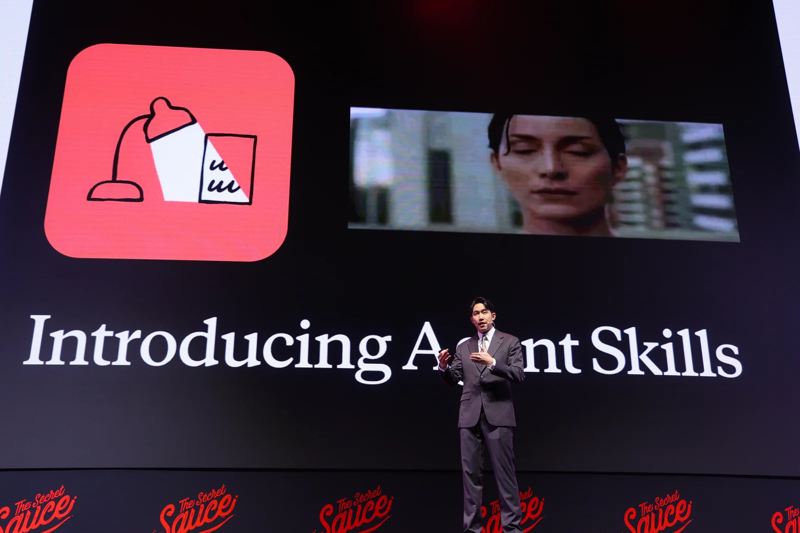 A presentation introducing agent skills.