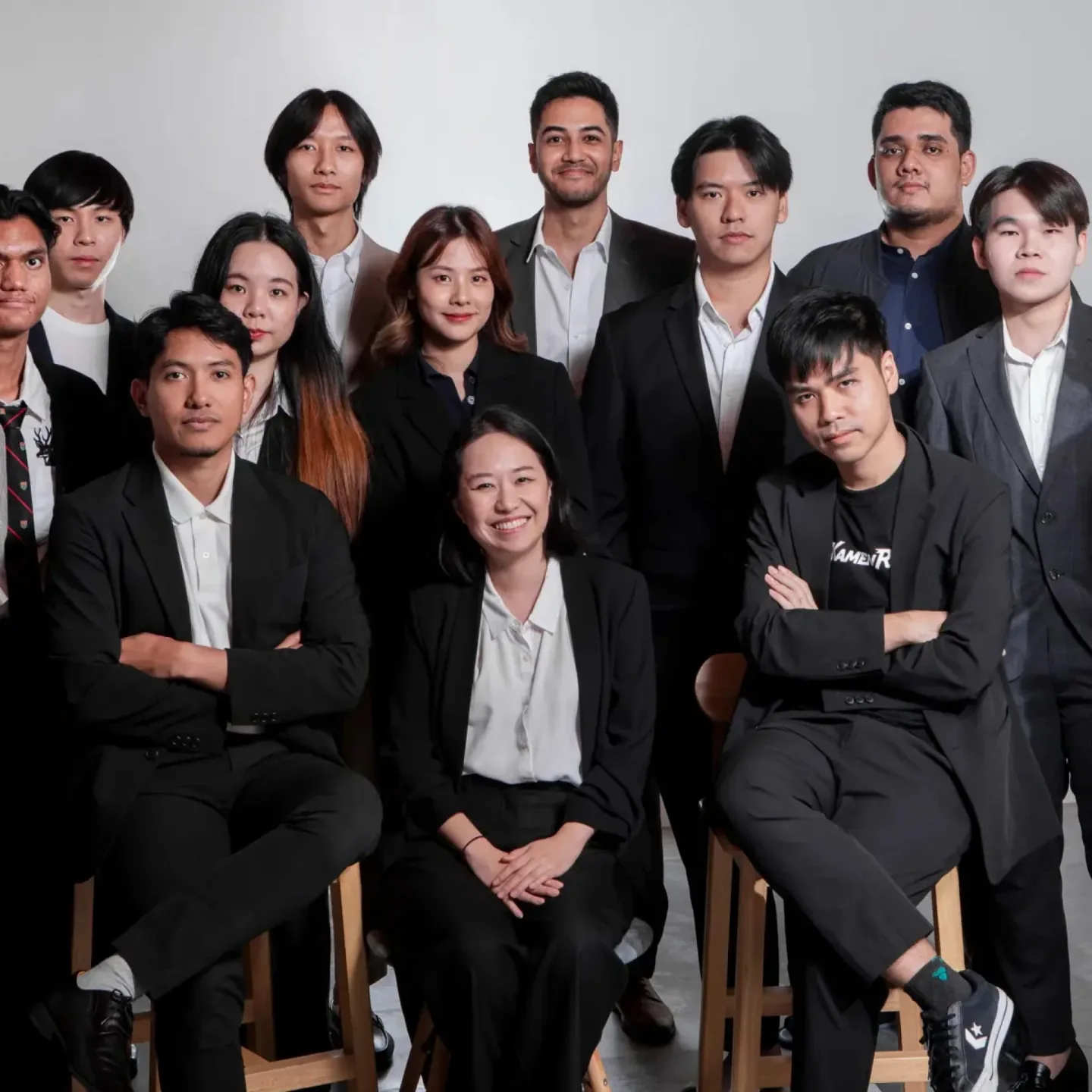 Siametrics team photograph from the supplied company material.